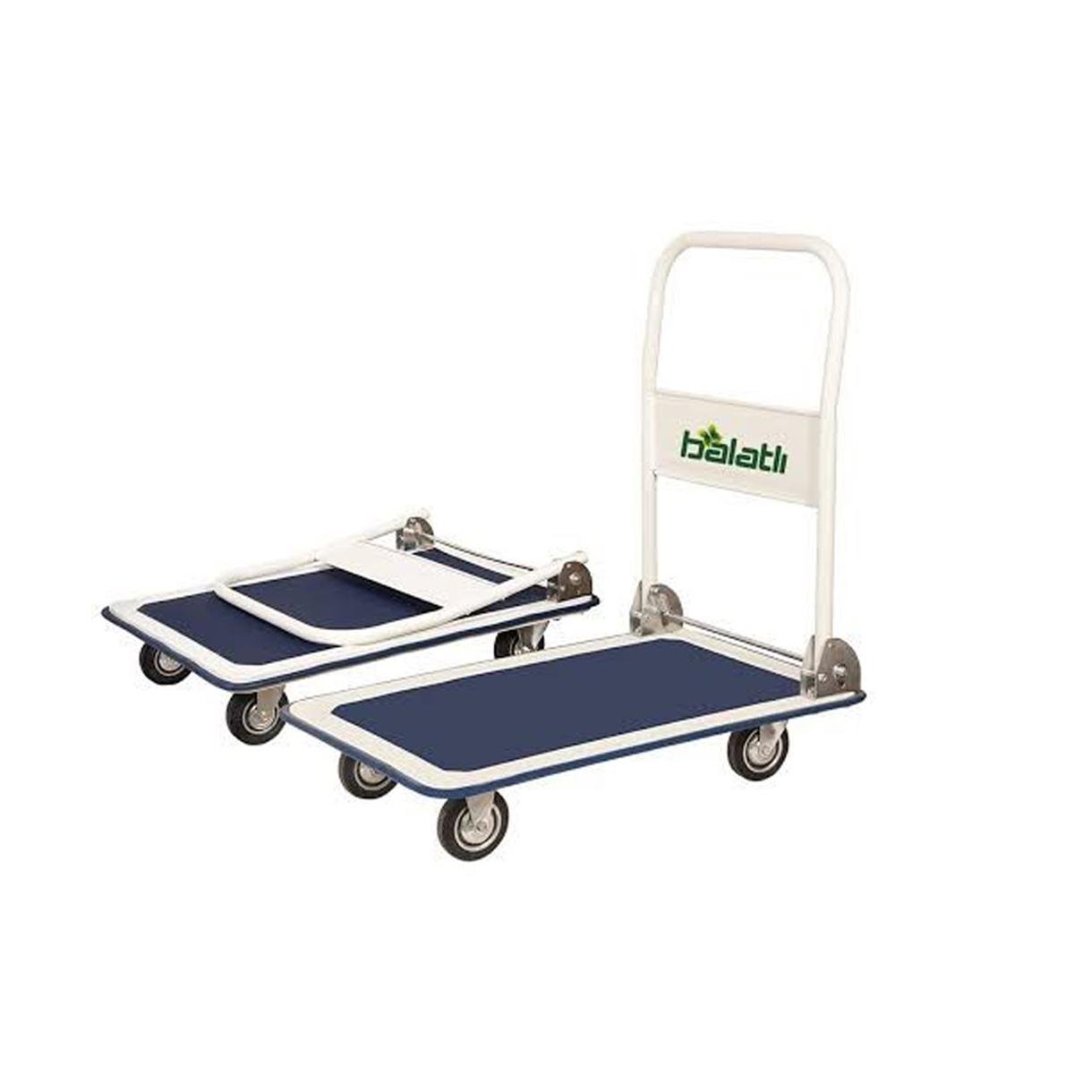 Balatlı Profesyonel Platform Koli Taşıma Arabası 300 Kg Blt-Ta-Ph300 resmi