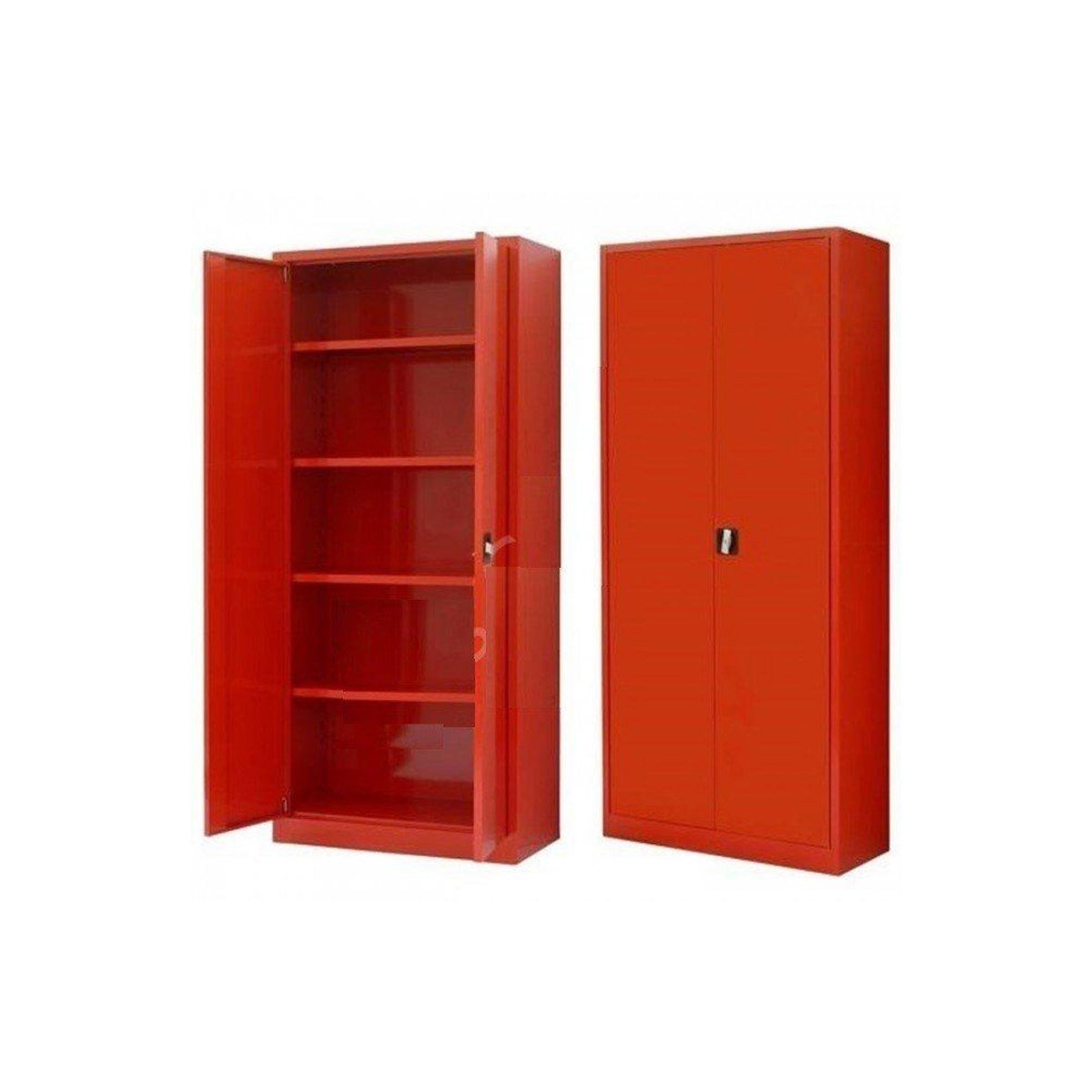 Usta Çelik Dosya Dolabı 92X40X195 U-Dsy01 Kırmızı Gövde-Kırmızı Kapak resmi