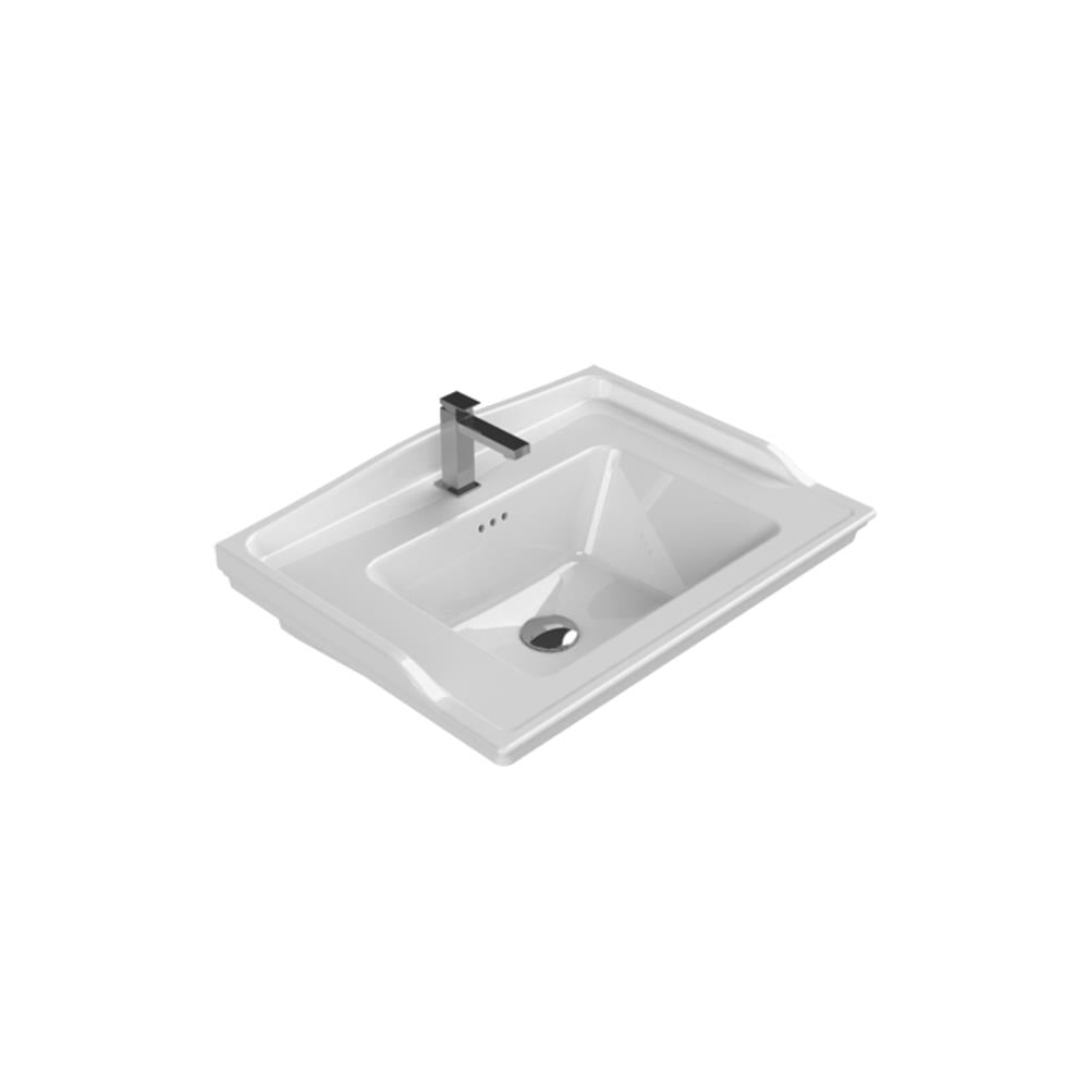 Turkuaz Cerastyle Kapadokya Etajerli Lavabo 80X48Cm 036300-U resmi