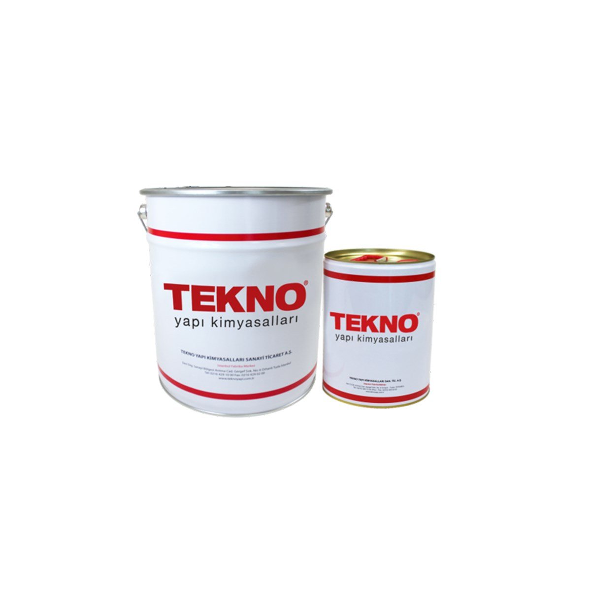 Teknobond 500 P Flex Çift Bileşenli Su Yalıtım Malzemesi 20 Kg resmi