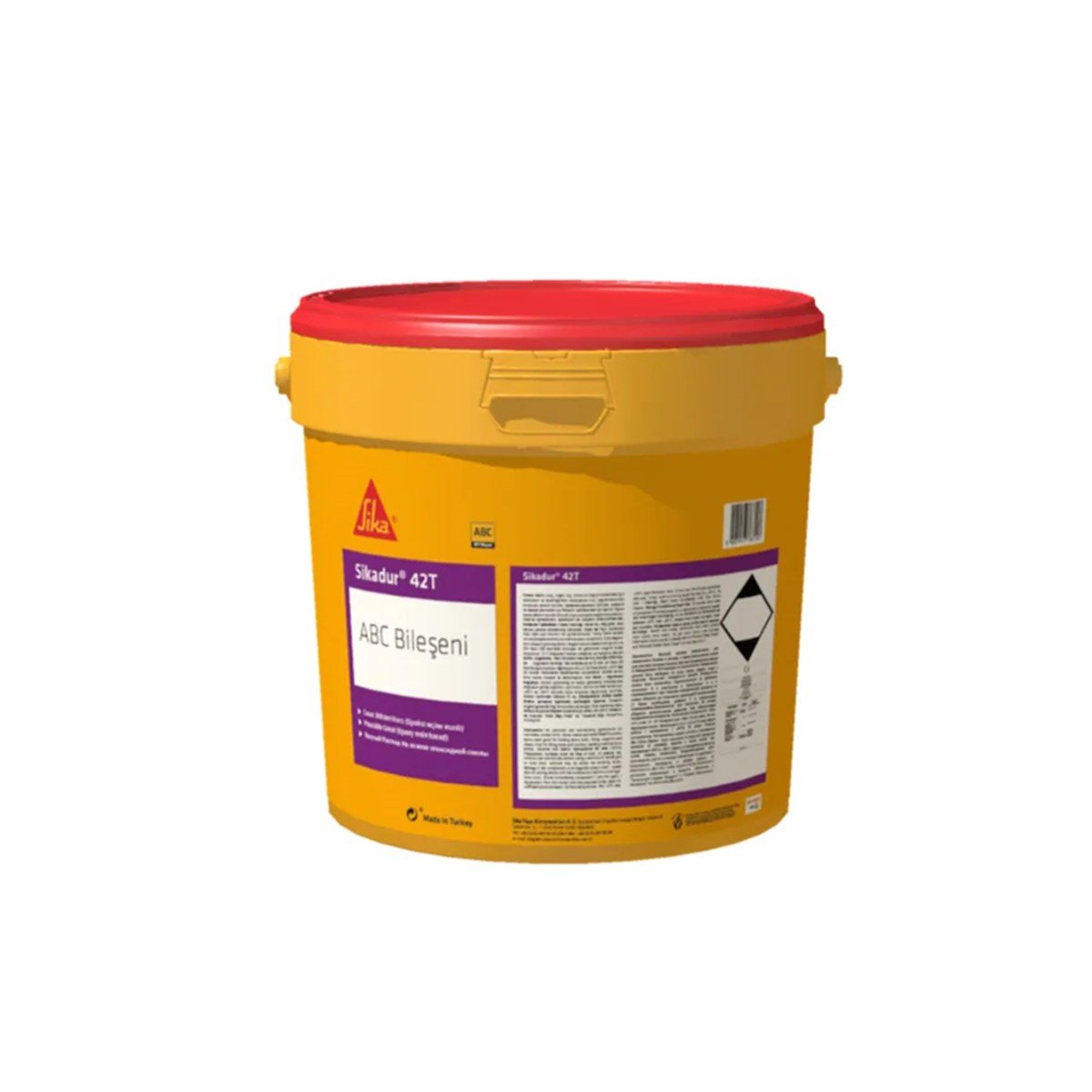 Sika Sikadur 42 T Üç Bileşenli Epoksi Reçine Döküm Grout Harcı 15 Kg resmi
