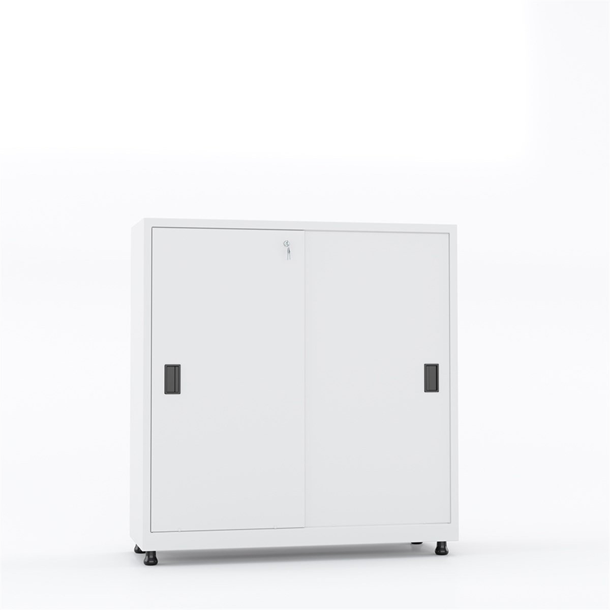 Usta Çelik Dosya Dolabı Sürgülü Kapılı 120X40X120 U-Dsyg02-S resmi