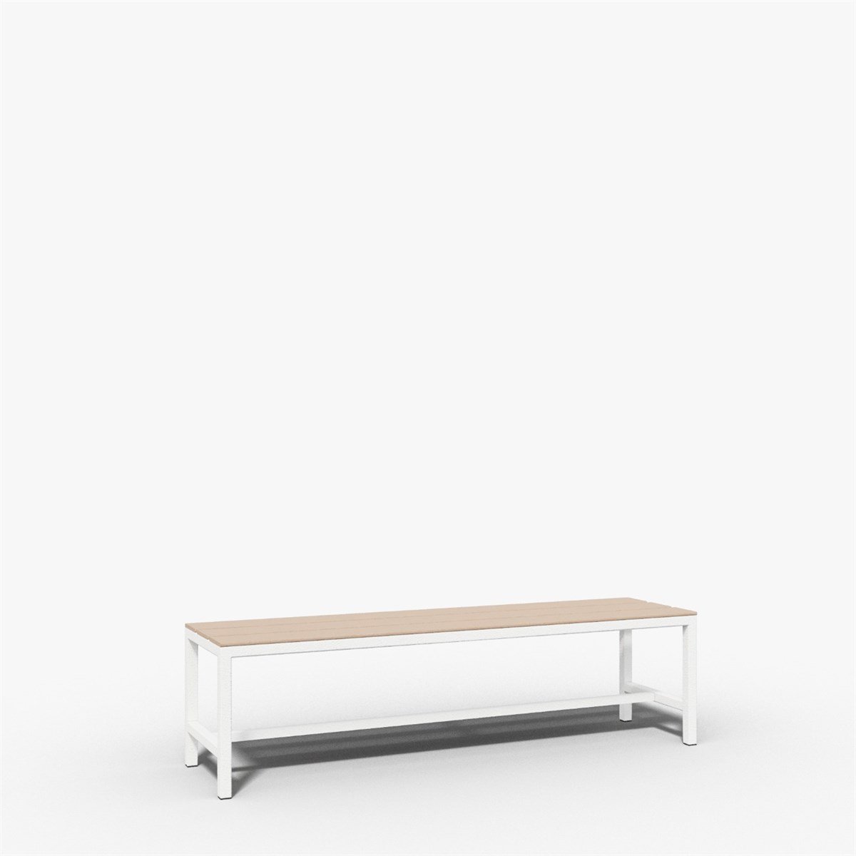 Usta Çelik Oturma Bankı 1500mm Uzunluk U-bank150 resmi