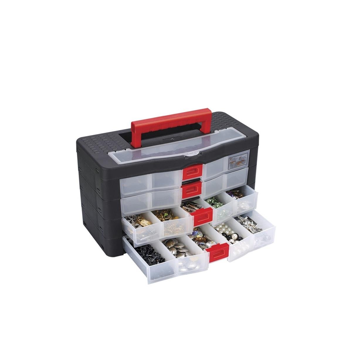 Super-Bag Modüler Çekmece 4 Katlı Asr-2058 resmi