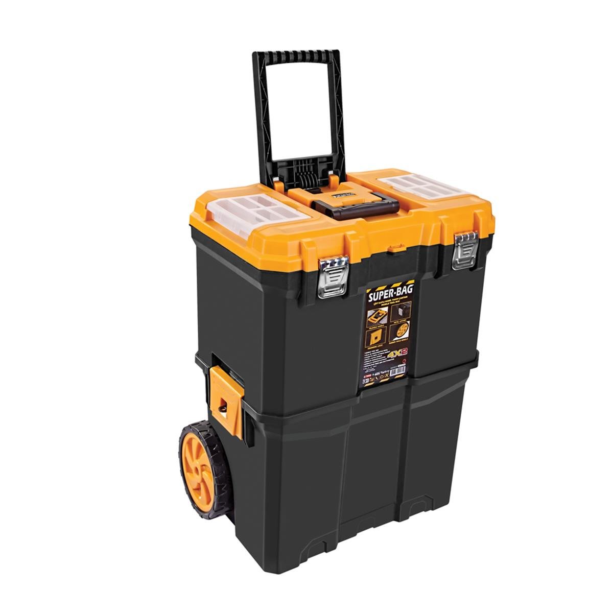 Super-Bag Çift Katlı Tekerlekli Takım Çantası Asr-5039 resmi