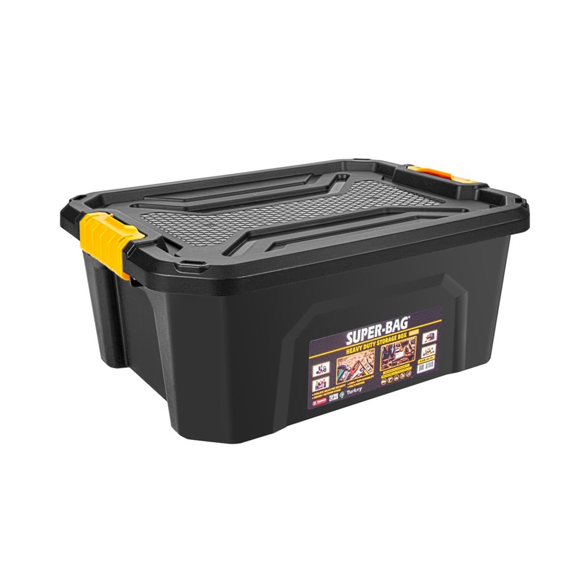 Super-Bag Kilitli Saklama Kutusu 20 Lt Asr-4035 resmi