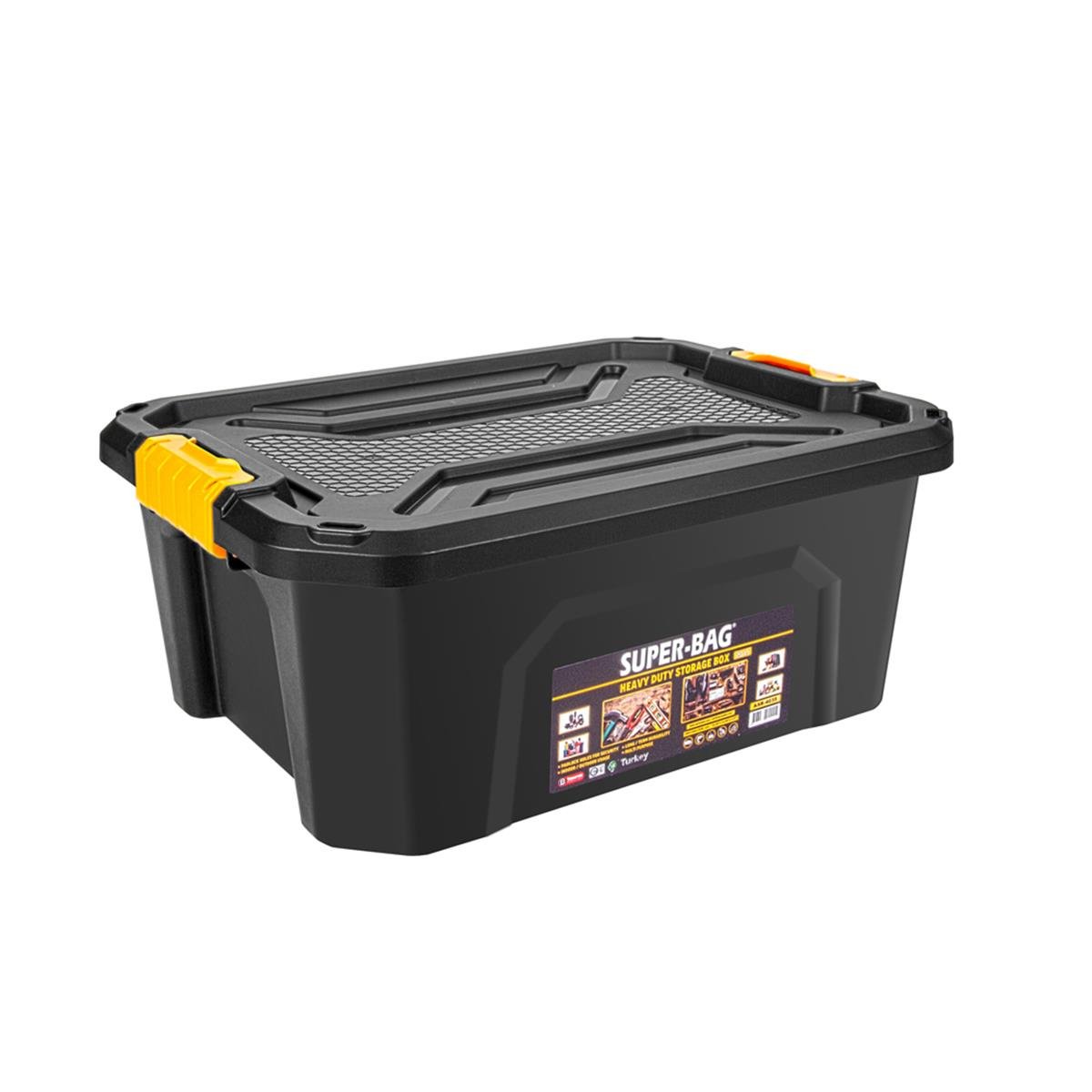 Super-Bag Kilitli Saklama Kutusu 30 Lt Asr-4036 resmi