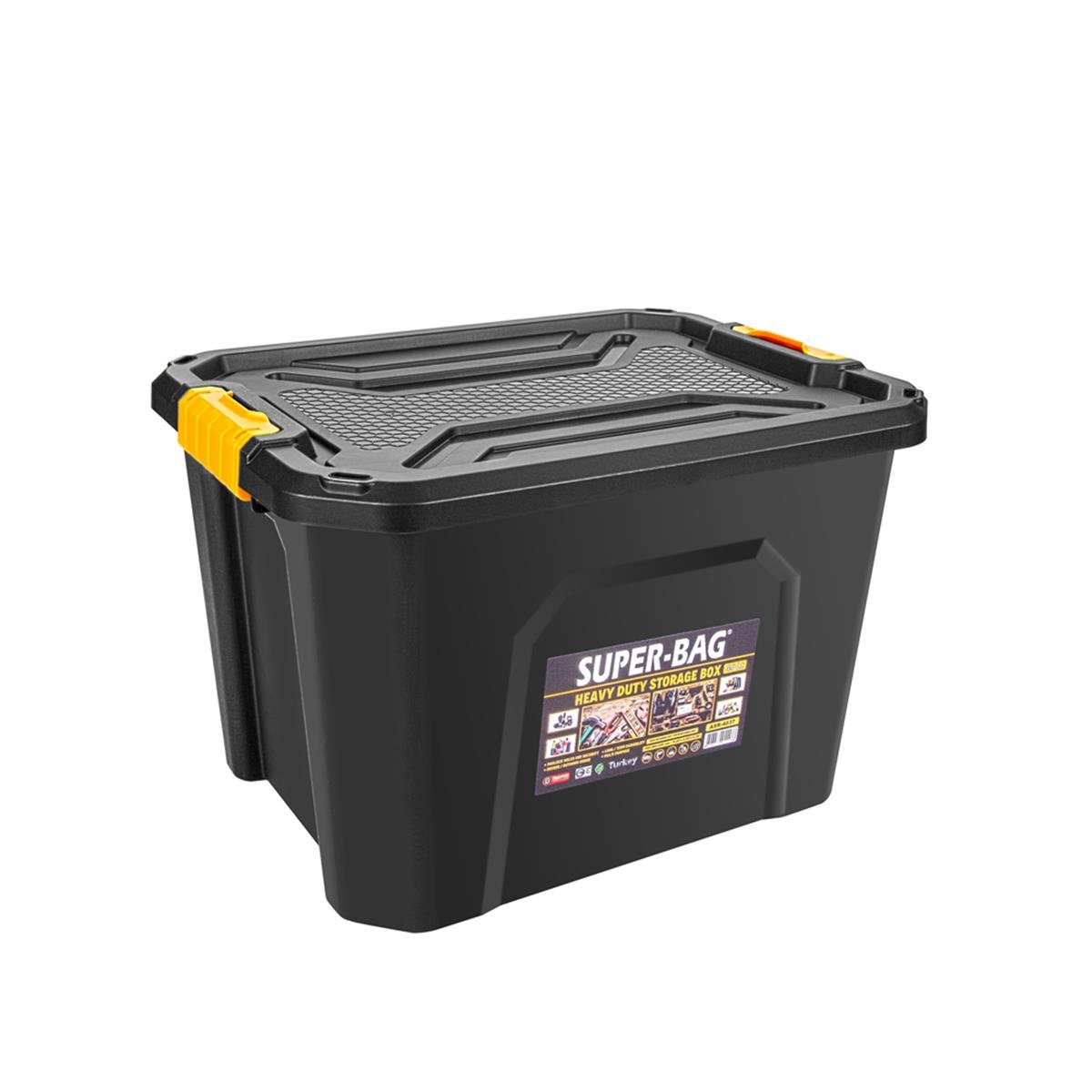 Super-Bag Kilitli Saklama Kutusu 40 Lt Asr-4037 resmi