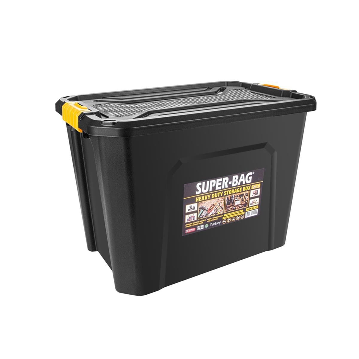 Super-Bag Kilitli Saklama Kutusu 60 Lt Asr-4038 resmi