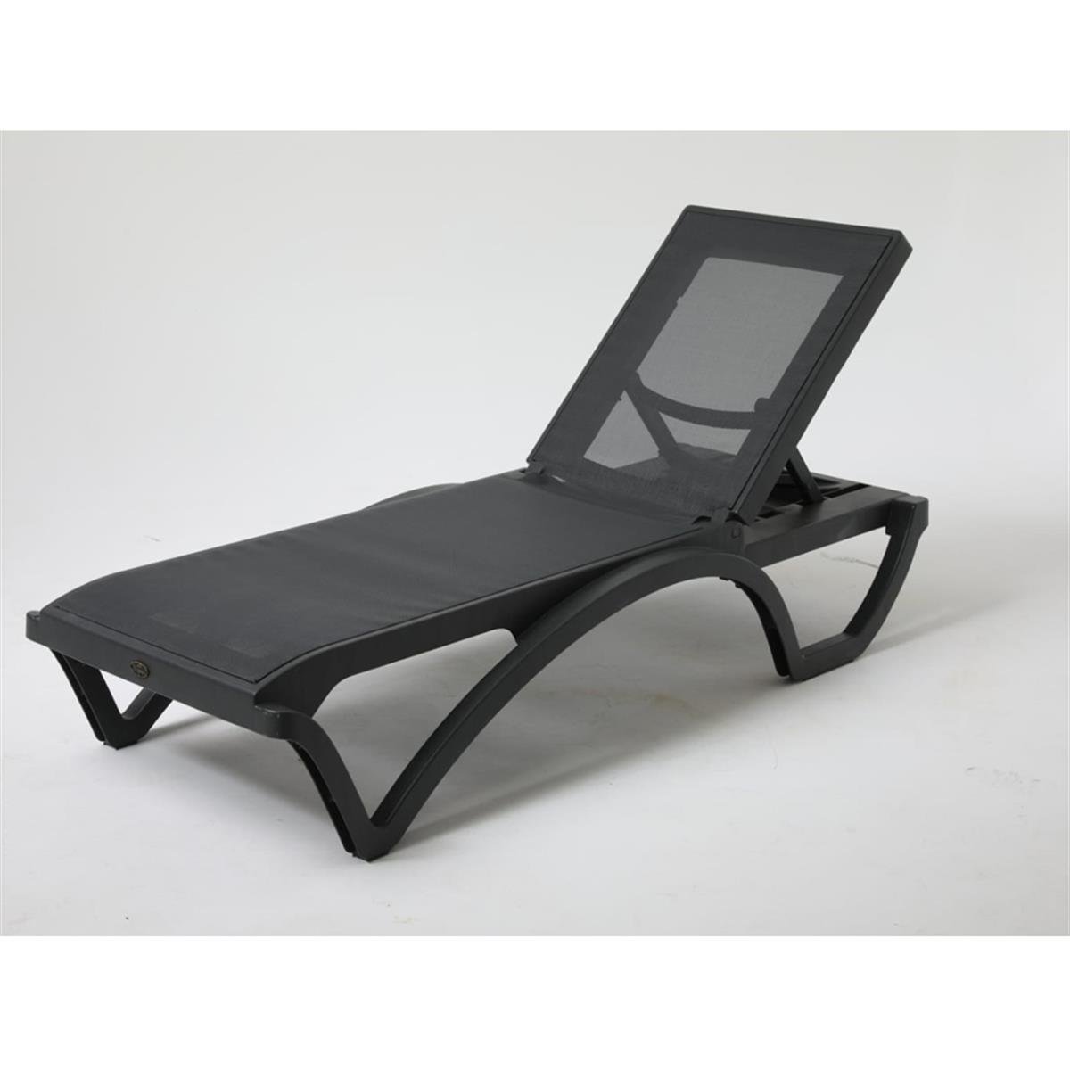 Brezza 2534 Royal Fileli Şezlong Antrasit/antrasit resmi