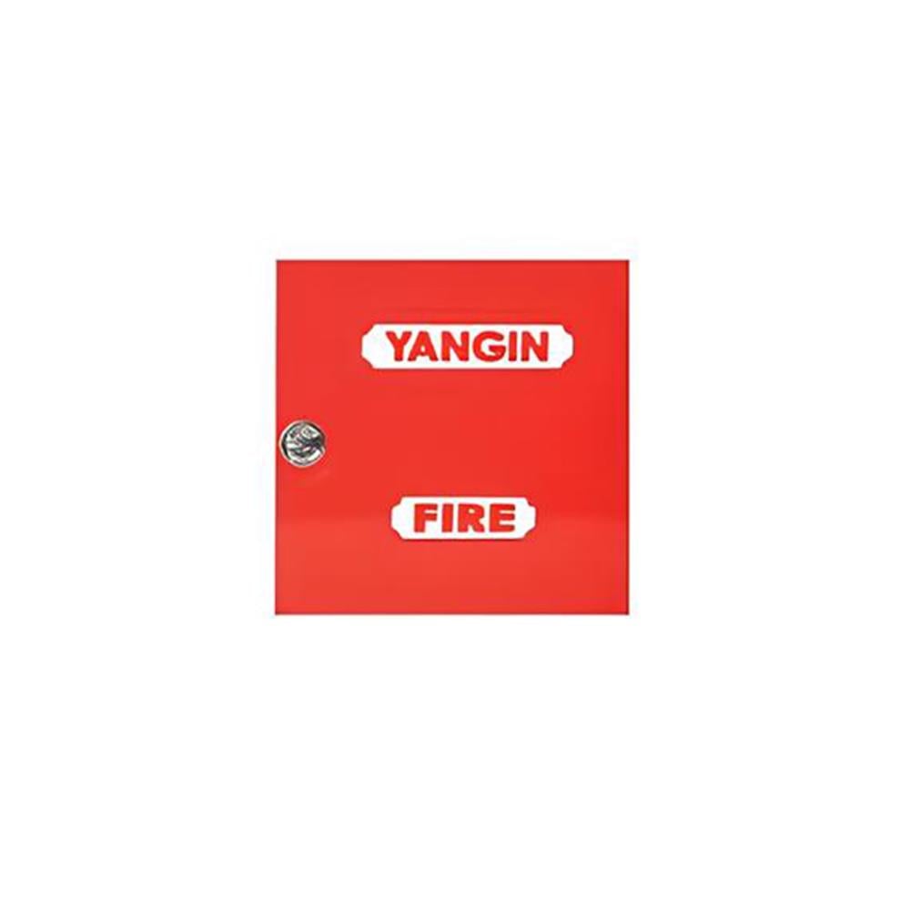 Öztürk 2" Vanalı 20 Mt Kauçuk Hortumlu Tek Kapı Sıva Üstü Yangın Dolabı resmi