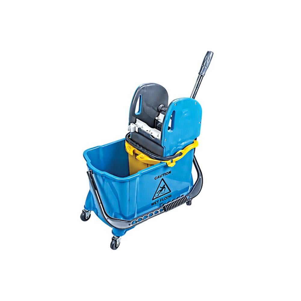 Üçtem Hts731 Hünerli Mimoza Presli Temizlik Arabası Seti Mavi resmi