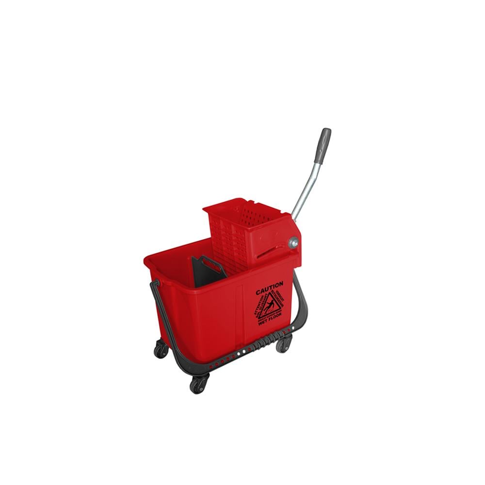 Üçtem Bts732 Beta Karizma Presli Temizlik Arabası Seti Kırmızı resmi