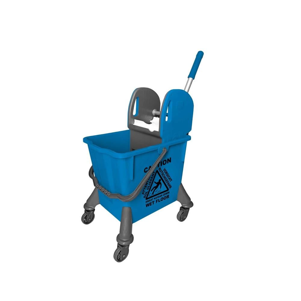 Üçtem Sts729 Spider Mimoza Presli Temizlik Arabası Seti Mavi resmi