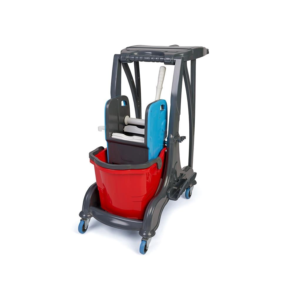 Üçtem Htk719 Herkül Tek Kovalı Temizlik Arabası Kiti resmi