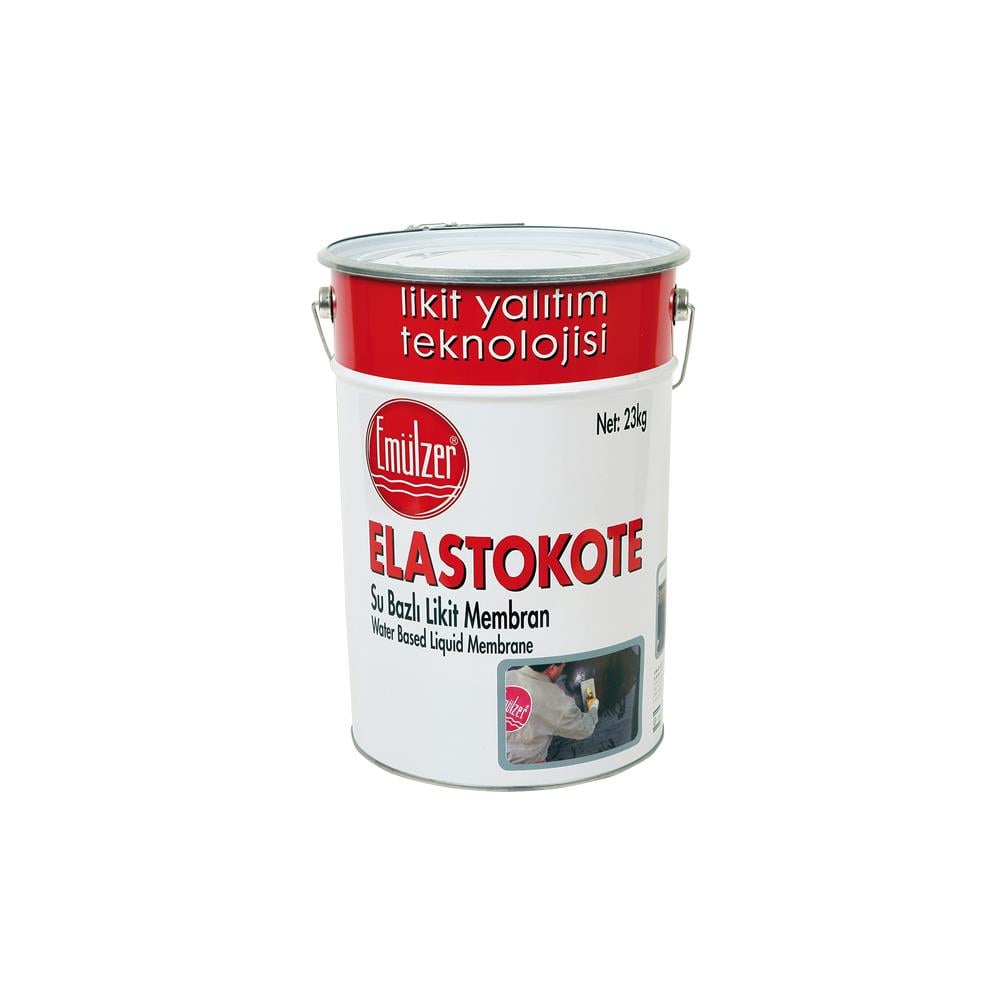 Emülzer Elastokote 1K Bitüm-Kauçuk Esaslı Tek Bileşenli Likit Membran 23 Kg resmi