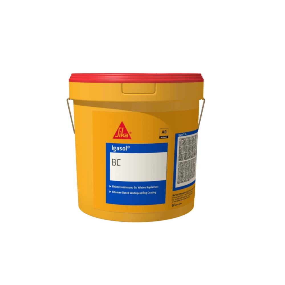 Sika İgasol Bc Kauçuk Bitüm Esaslı Su Yalıtım Kaplaması 15 Lt resmi