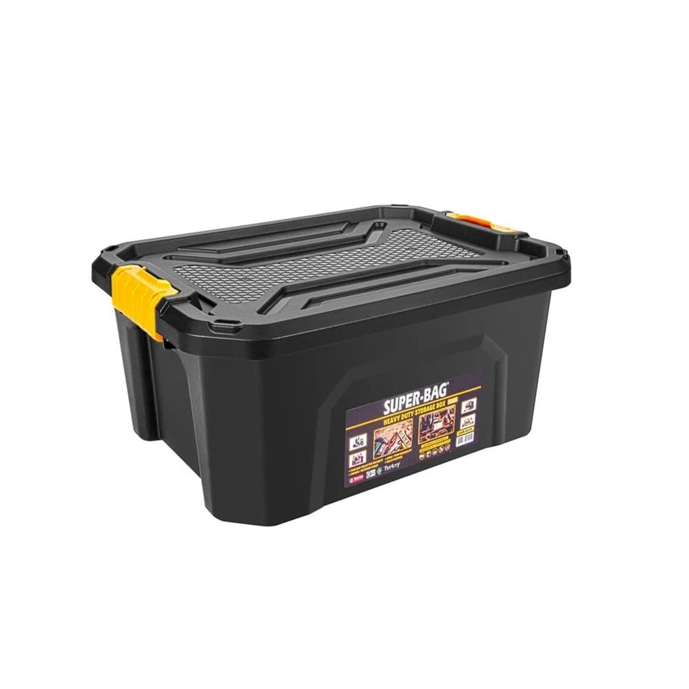 Super-Bag Kilitli Saklama Kutusu 80 Lt Asr-4039 resmi