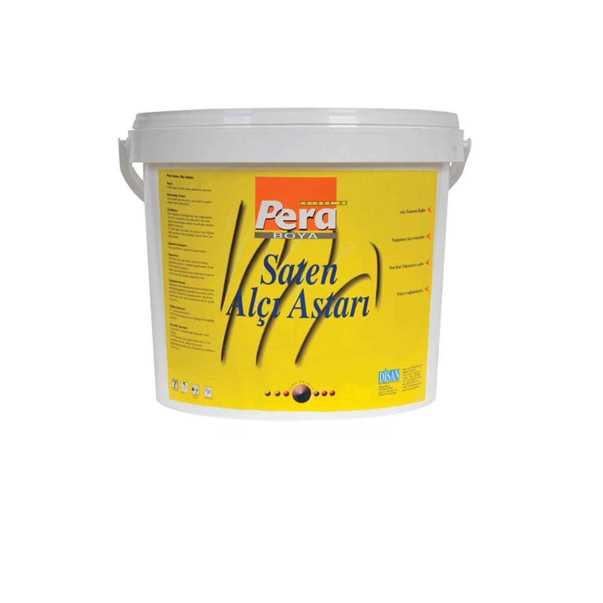 Pera Saten Alçı Astarı 15Lt resmi