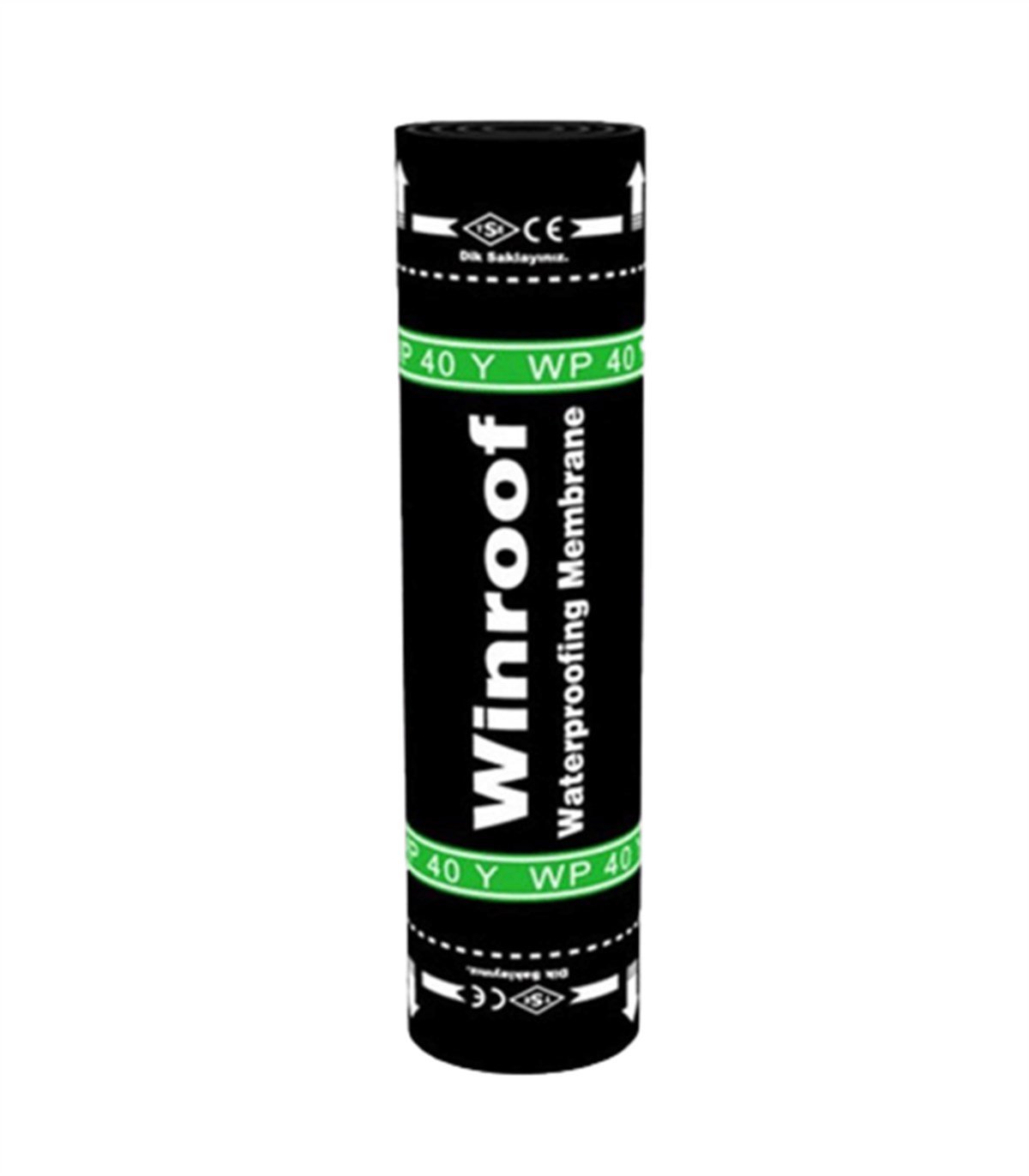 Winroof Wp 40 Y Polyester Keçe Taşıyıcılı Membran Yeşil 10 M2 (-10) resmi