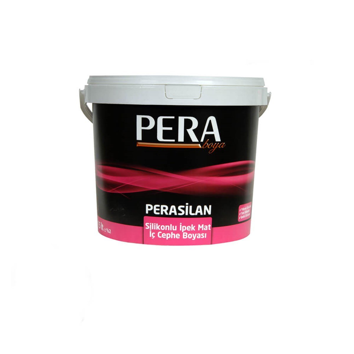 PERASİLAN Silikonlu İpek Mat İç Cephe Boyası 7.5 Lt resmi