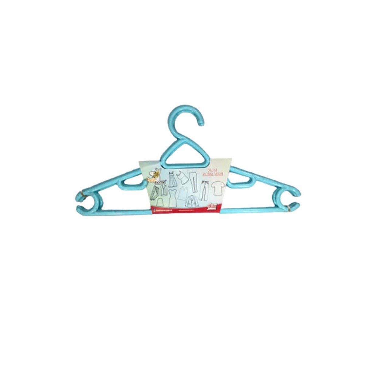 Bee Home Klas Elbise Askısı 4 Lü AK 296 resmi