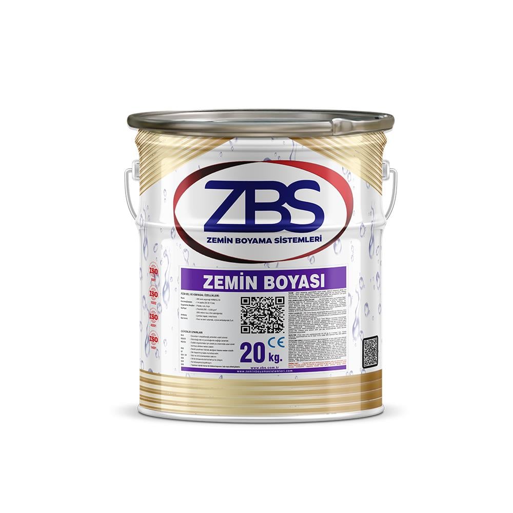 Zbs Zemin Boyası 20 Kg  - (Türkiye'nin En Çok Satan, İlk ve Tek Zemin Boyası) resmi