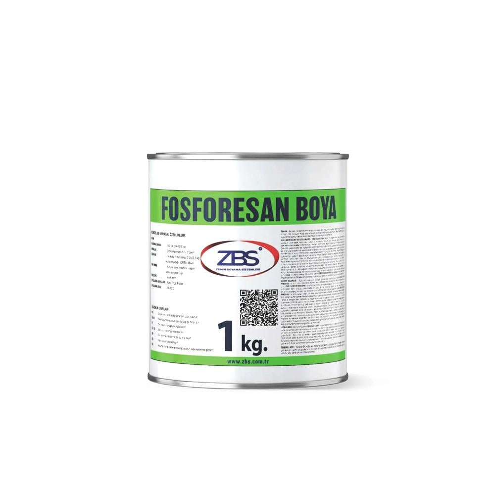 Zbs Fosforesan Fosforlu Boya 1 Kg - (Karanlıkta Işık Veren Boya) resmi