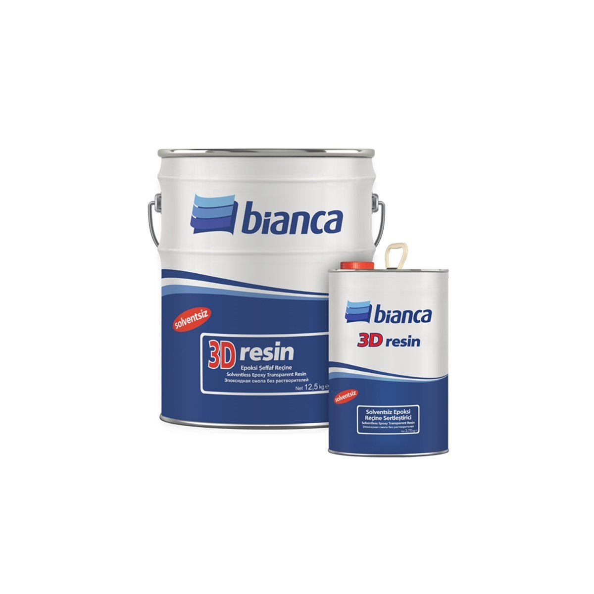 Bianca 3D Resin Epoksi Şeffaf Reçine 2,5 Kg resmi