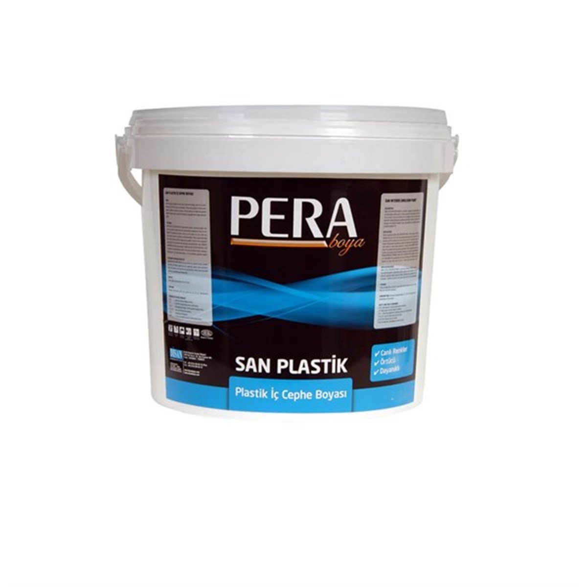 San Plastik İç Cephe Boyası 3Kg resmi