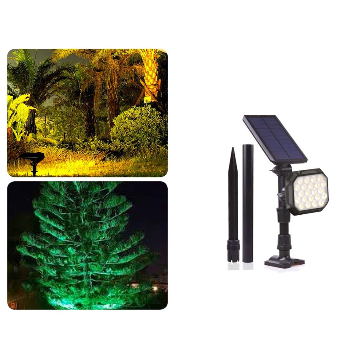 Solar Güneş Enerjili Çim Saplama 22W Fl-3124 Beyaz resmi