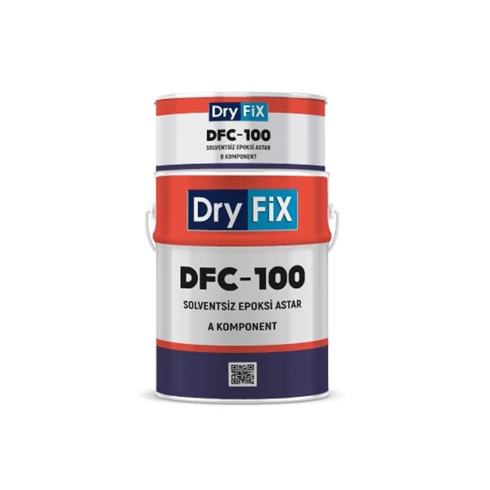 Dryfix Dfc-310 Solventsiz Epoksi Son Kat Boya 20 Kg Set resmi
