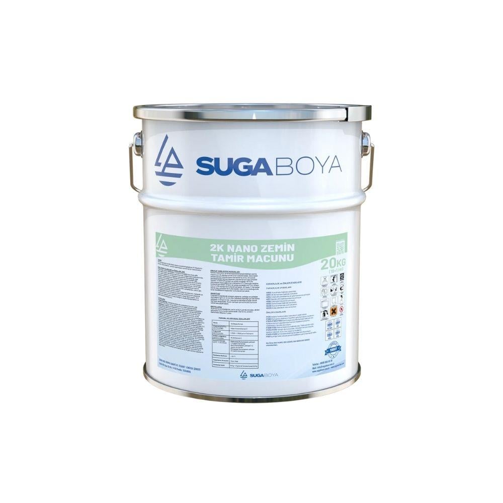 Suga 2K Nano Zemin Tamir Macunu 10 Kg resmi