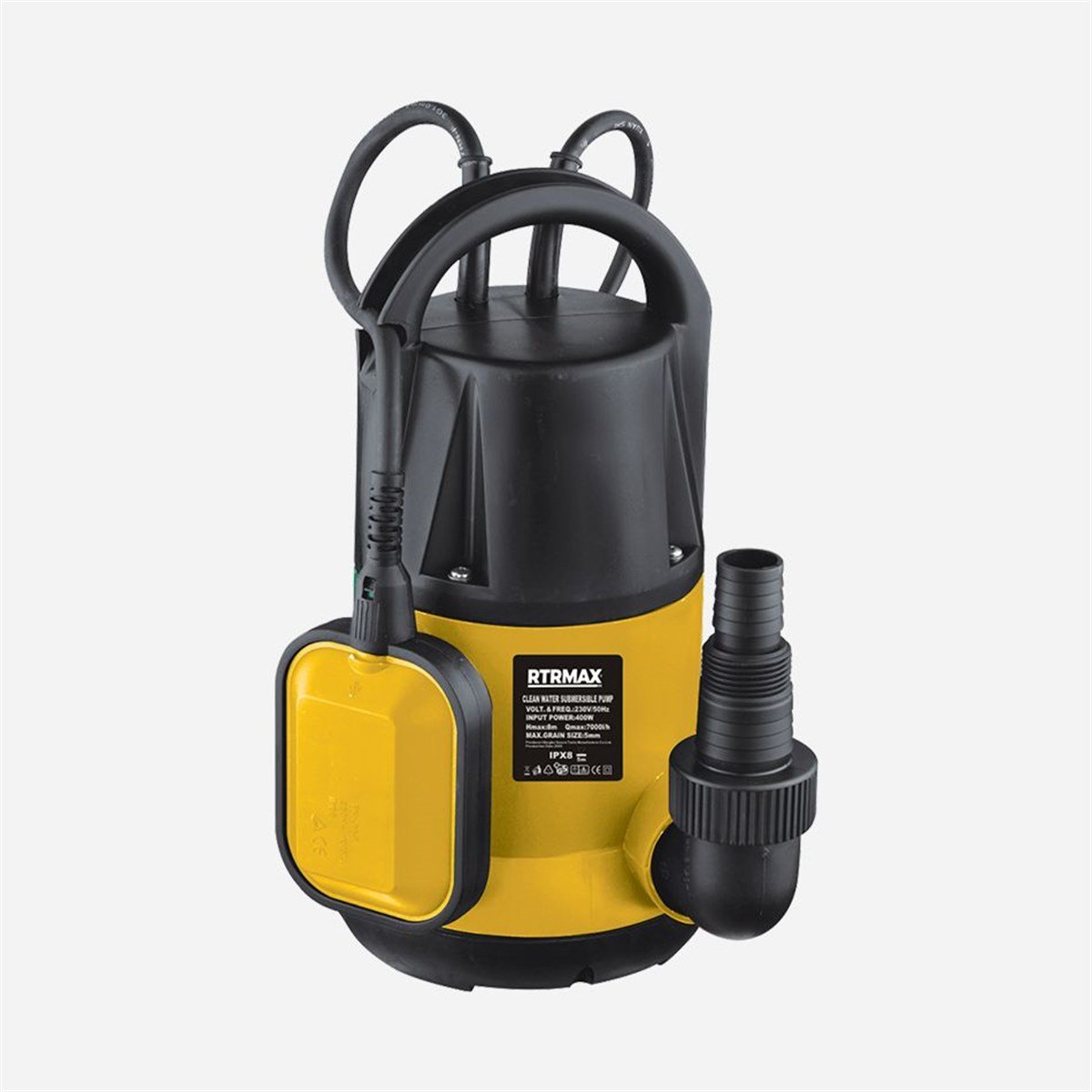 Rtrmax Rtm814 Temiz Su Dalgıç Pompa 400w resmi