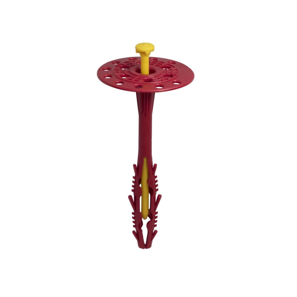 Master Strafor Mantolama Dübeli Kırmızı 12 Cm 500'Lü Paket resmi