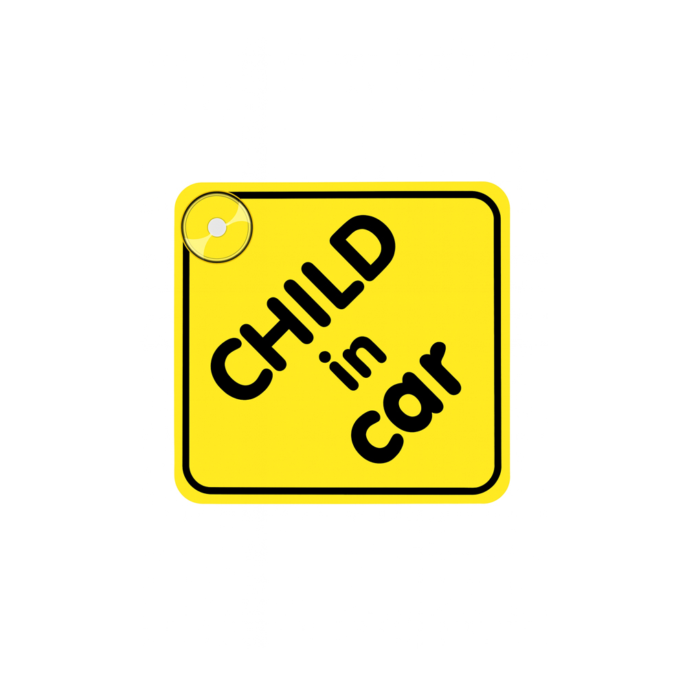 A5-103 13X13 Vantuzlu Child İn Car resmi