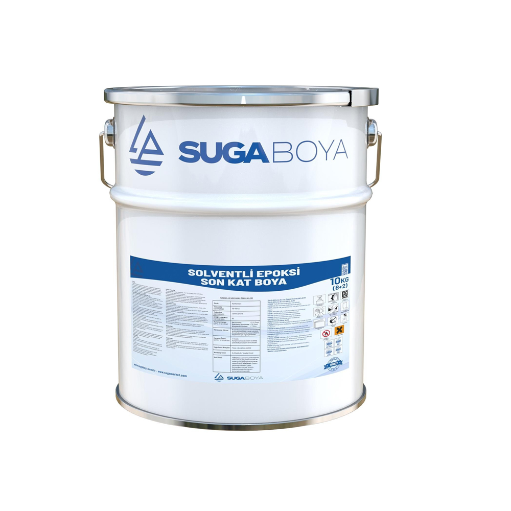 Suga Solventli Epoksi Son Kat Boya 10 Kg resmi