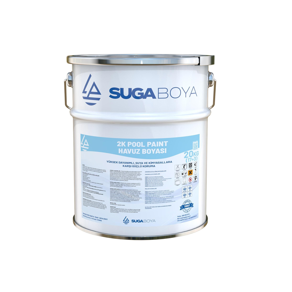 Suga Havuz Boyası 2K Pool Paint 20 Kg resmi