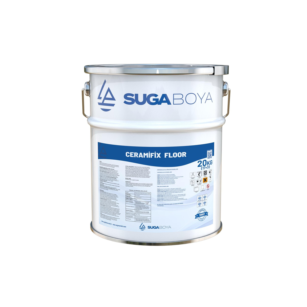 Suga Ceramifix Floor Fayans Mermer Granit Boyası 20 Kg resmi