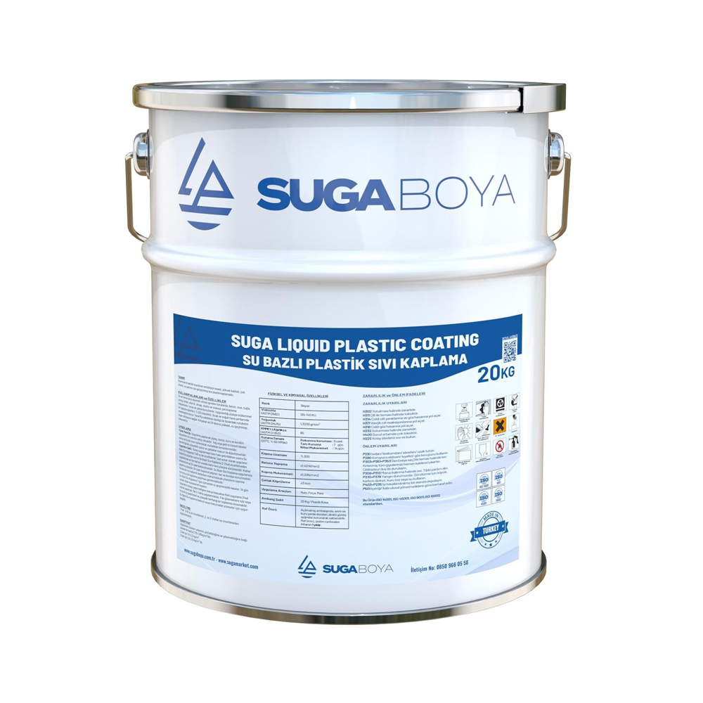 Suga Liquid Plastic Coating Plastik Sıvı Kaplama 20 Kg resmi