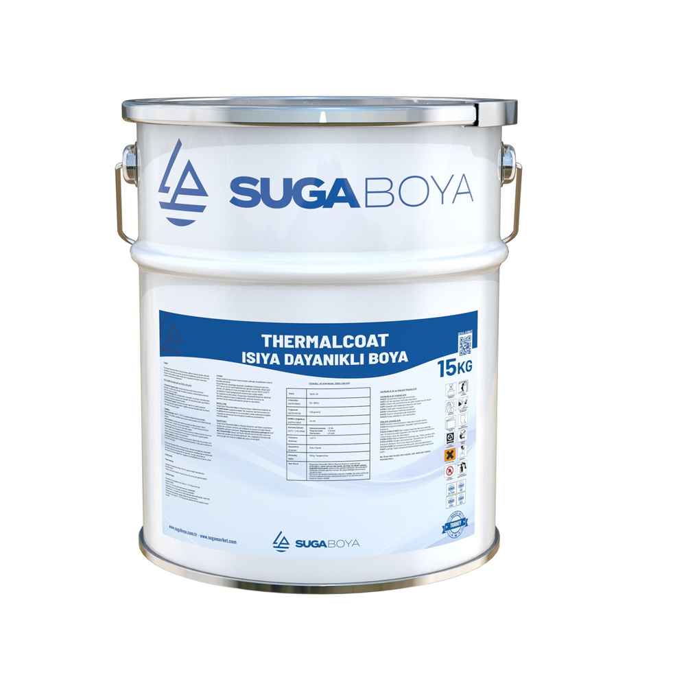 Suga Thermalcoat Isıya Dayanıklı Boya 15 Kg resmi