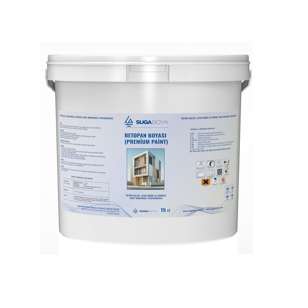 Suga Betopan Boyası Premium Paint 15 Lt resmi