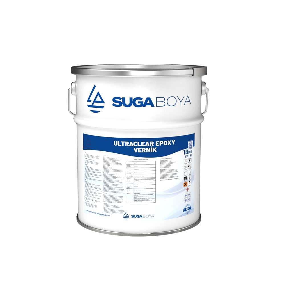 Suga Ultra Clear Epoksi Vernik 18 Kg resmi