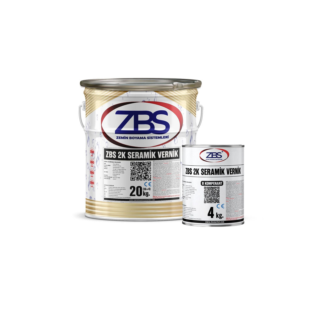Zbs 2K Seramik Vernik 20 Kg resmi