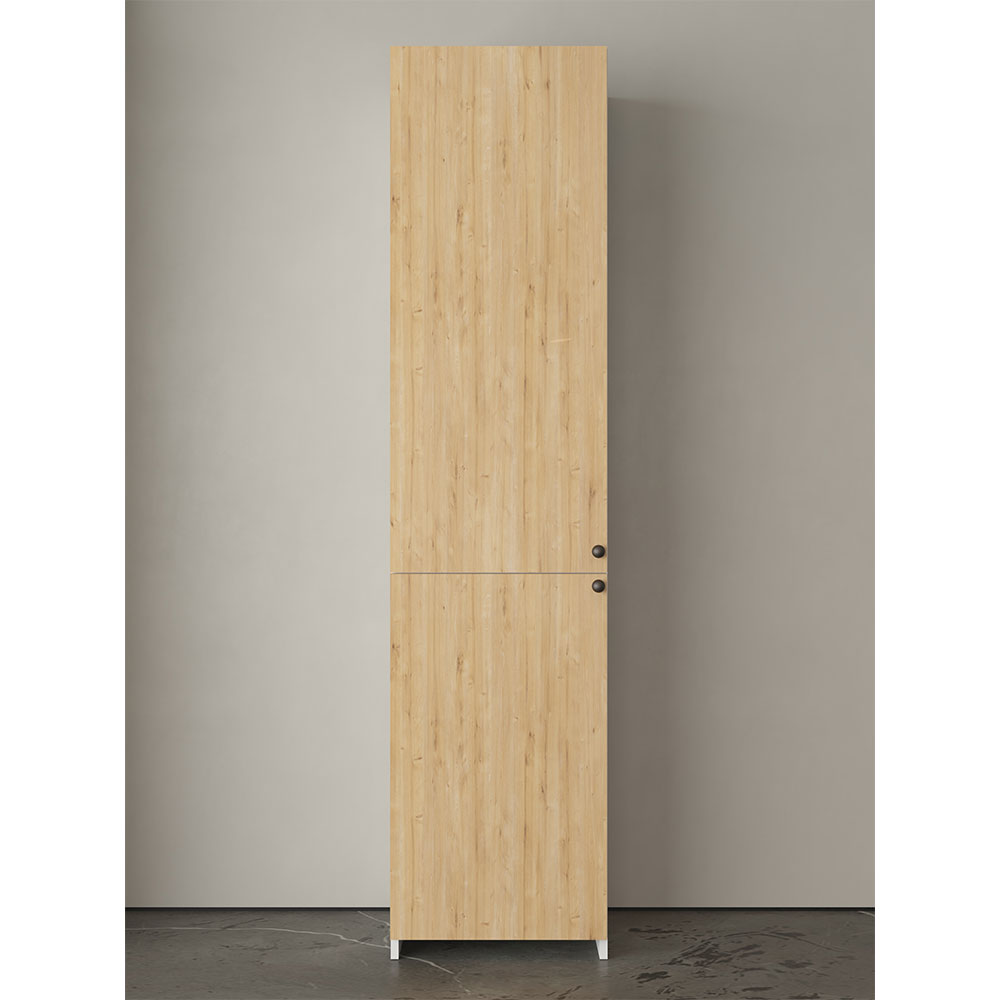 Bgr Kombi Dolabı Beyaz-Safir Meşe 0028 resmi