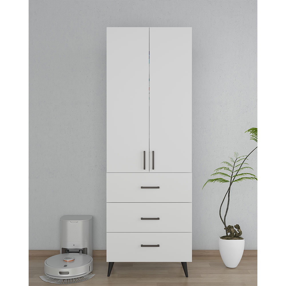 Bgr Çok Amaçlı Dolap Beyaz 1004 resmi