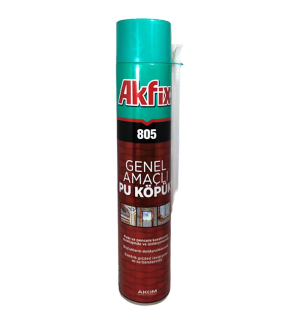 Akfix 805 Poliüretan Köpük Pipetli 850 Gr resmi
