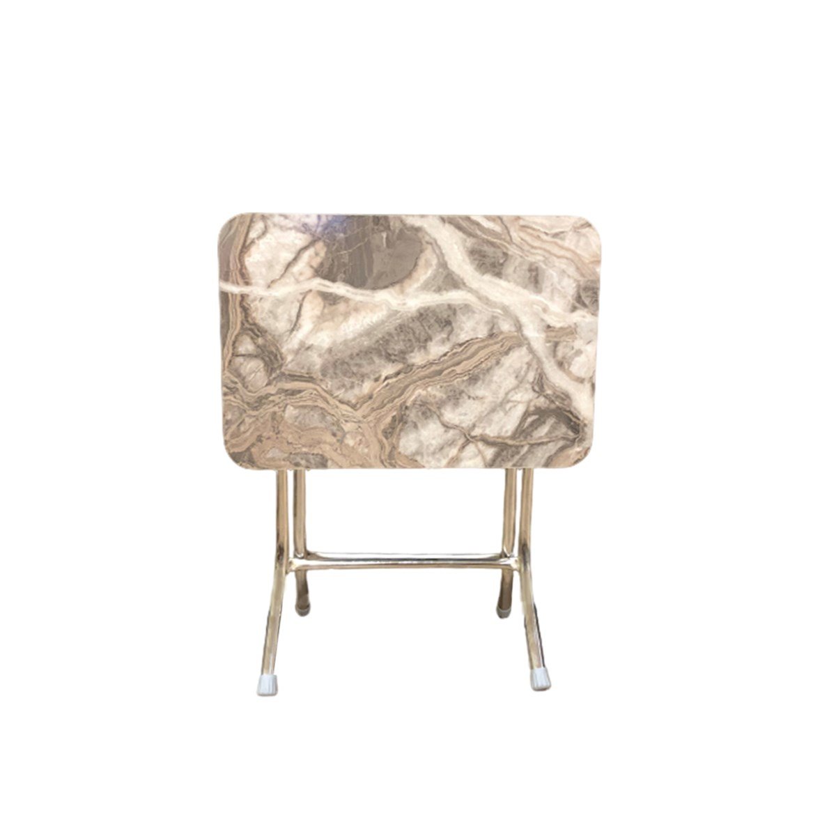 Doğan Lüks Mermer Desen Katlanır Piknik Masa 40x60 Dl-130 resmi