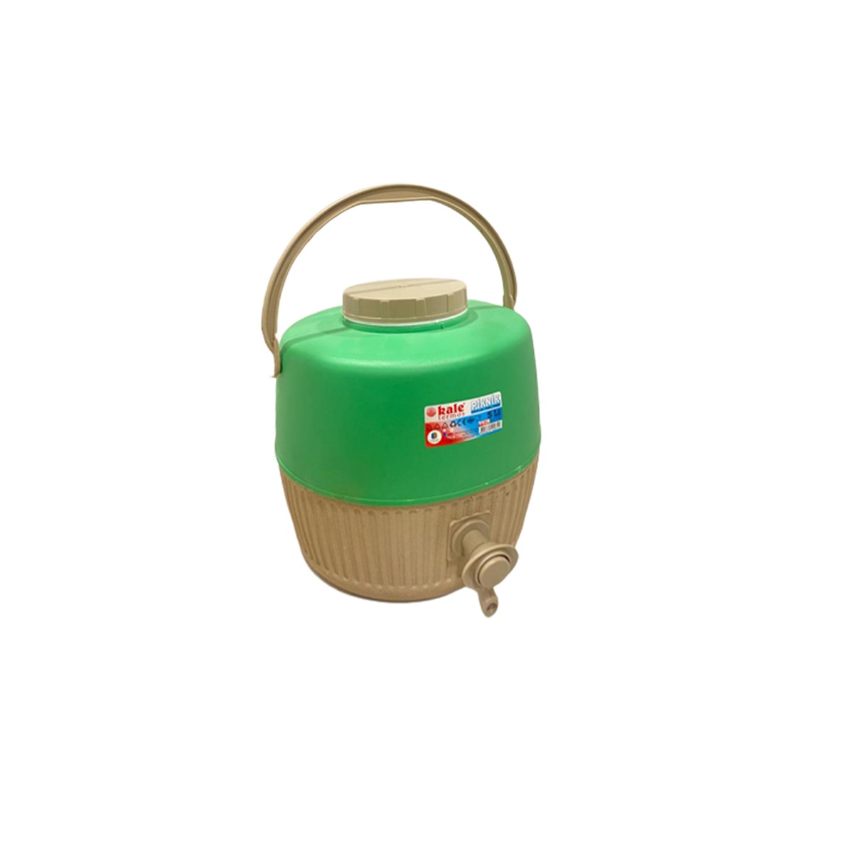 Kale Termos 1003 Musluklu 5 Lt Piknik Yeşil resmi