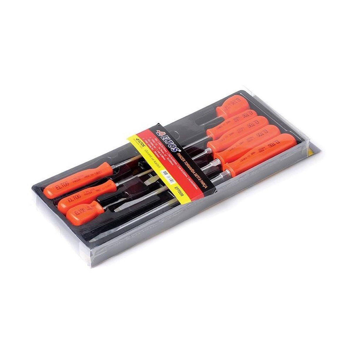 Eltos Panzer Tornavida Seti 8li resmi